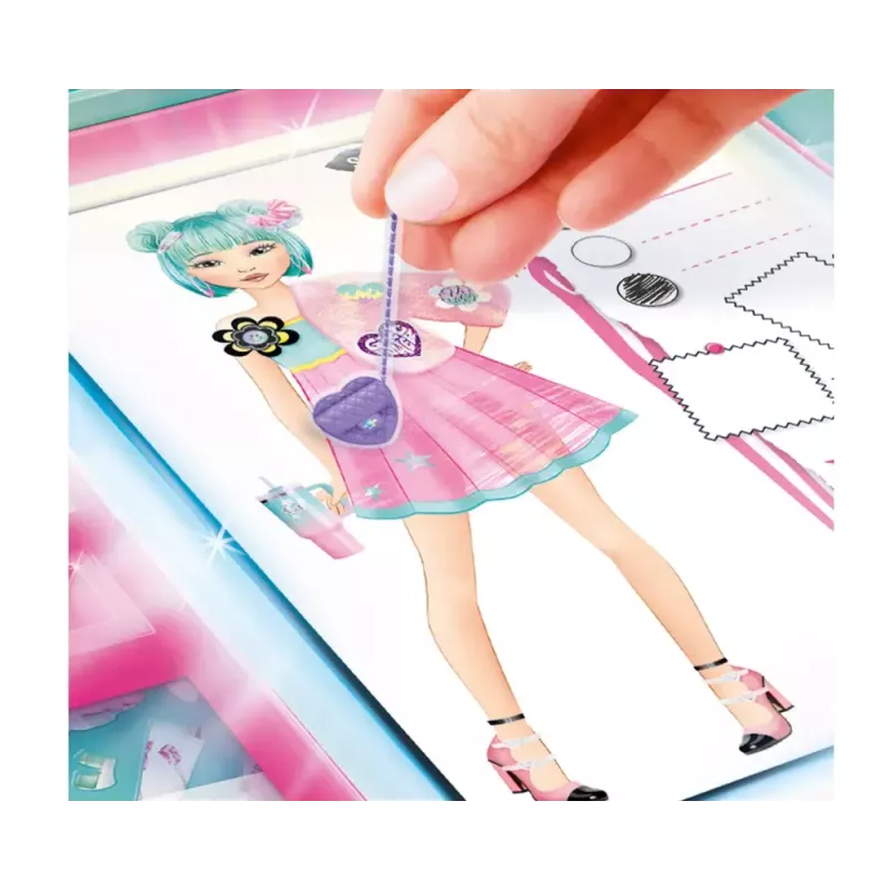 EPEE Fashion Design Δημιουργικό σετ με φωτεινό πίνακα LED - Project Moda