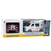 LEAN TOYS RC ασθενοφόρο με φως και ήχο 1:20 λευκό