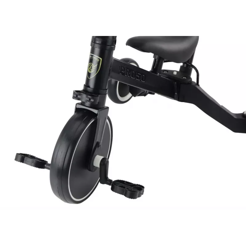 LEAN TRIKE PRO50 Τρίκυκλο με Λαβή Ώθησης Μαύρο