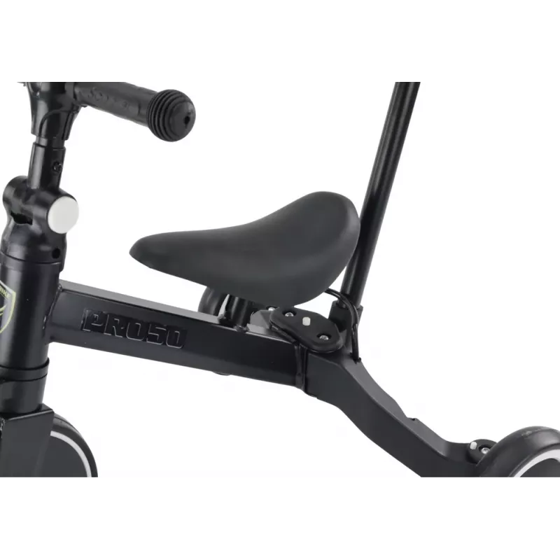LEAN TRIKE PRO50 Τρίκυκλο με Λαβή Ώθησης Μαύρο
