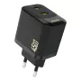 Dudao A28PEU GaN 45W PD 2xUSB-C φορτιστής τοίχου μαύρο