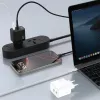 Dudao A28PEU GaN 45W PD 2xUSB-C φορτιστής τοίχου μαύρο