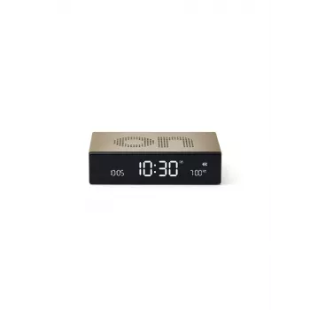 Lexon Flip Premium Ξυπνητήρι διπλής όψης Χρυσό LR152D