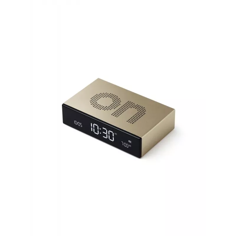 Lexon Flip Premium Ξυπνητήρι διπλής όψης Χρυσό LR152D