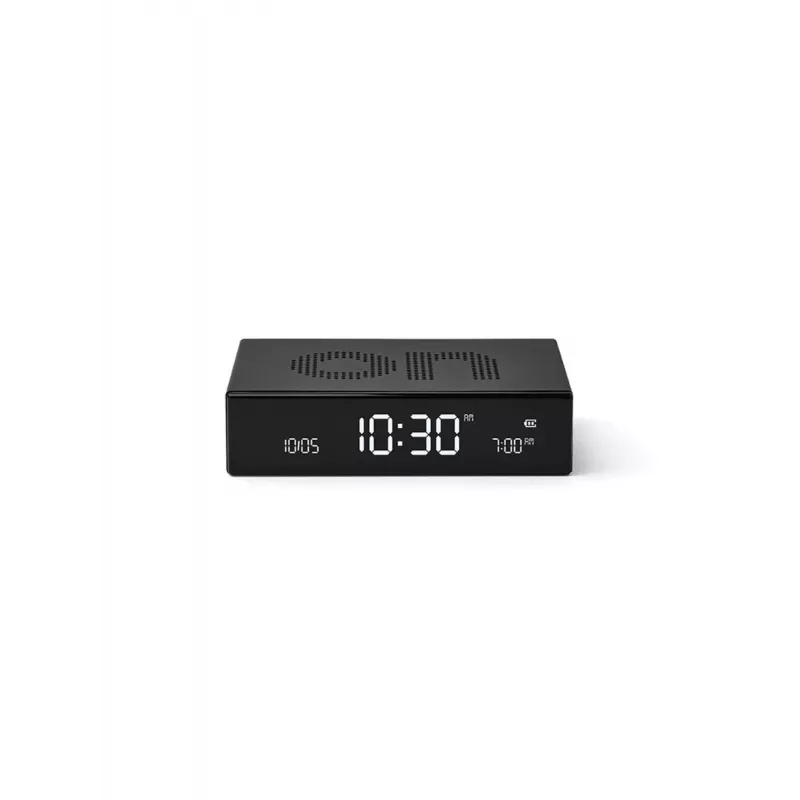LEXON Flip Premium Ξυπνητήρι Διπλής Όψης Μαύρο LR152N