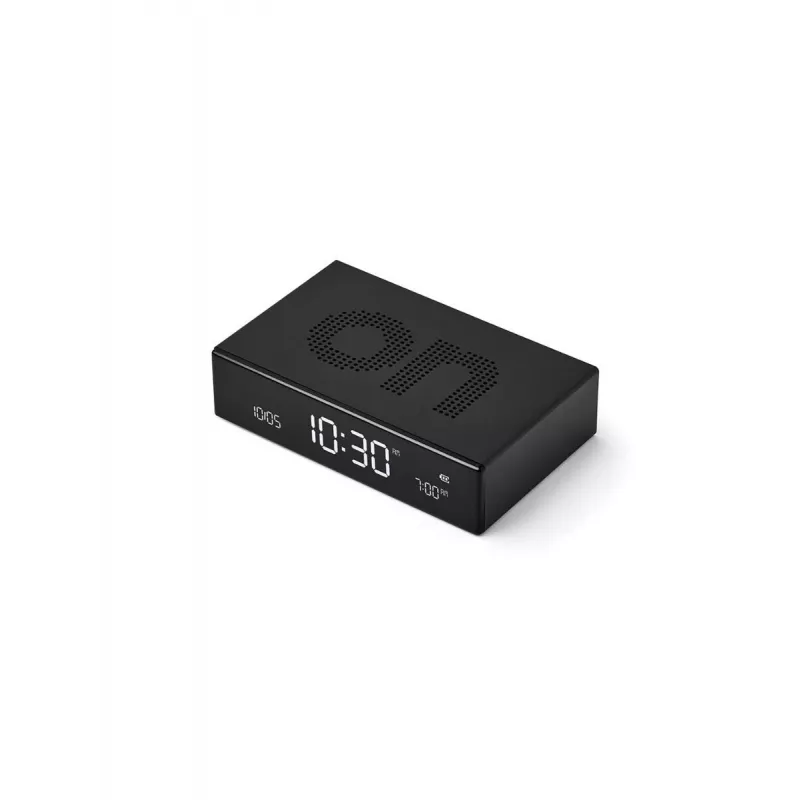 LEXON Flip Premium Ξυπνητήρι Διπλής Όψης Μαύρο LR152N