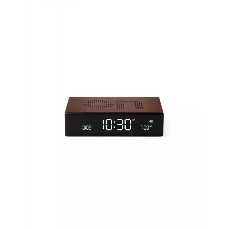 Lexon Flip Premium Ξυπνητήρι Διπλής Όψης Μπρονζέ LR152BZ
