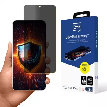 3MK Silky Matt Privacy - Ματ προστασία οθόνης Privacy για Samsung Galaxy S25 Edge