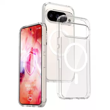 3MK PROTECTION Google Pixel 10/10 Pro - 3mk Hardy LiqForce MagCase Μαύρο