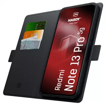 3MK PROTECTION Hardy Foldy Θήκη για Xiaomi Redmi Note 13 Pro 5G - Μαύρο
