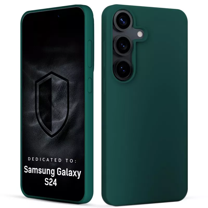 3MK PROTECTION Samsung Galaxy S24 - 3mk Hardy Mellow Case πράσινο