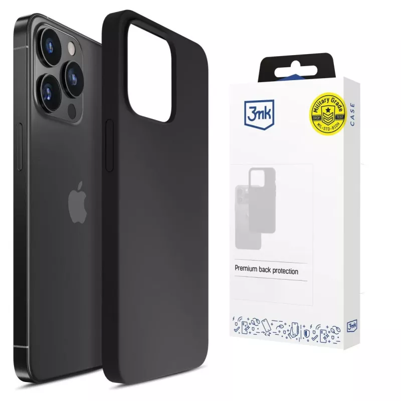 3MK PROTECTION Apple iPhone 16 Pro Max Hardy Mellow Case μαύρο
