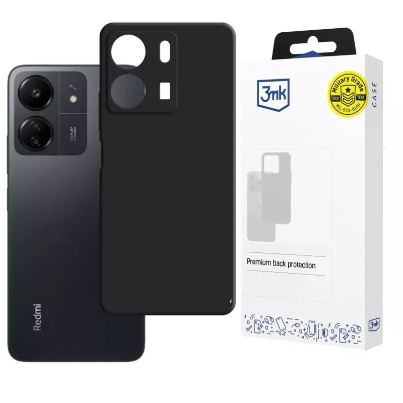 3MK PROTECTION Poco C65 - 3mk Hardy Mellow Case μαύρο