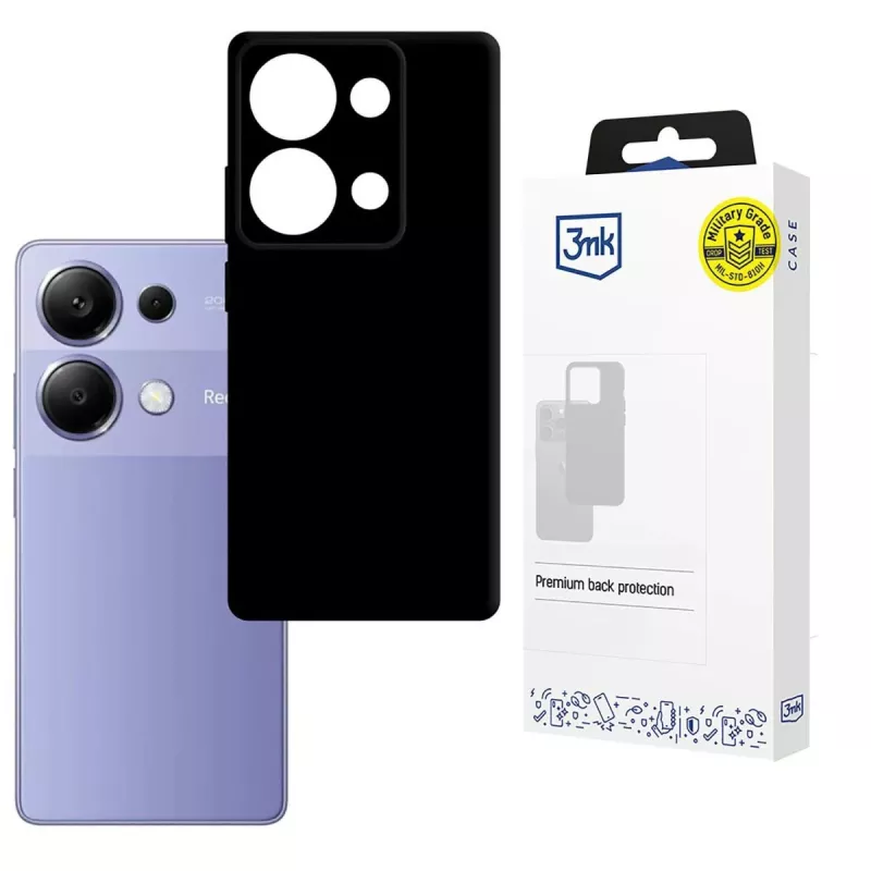 3MK PROTECTION Hardy Mellow Case για Xiaomi Redmi Note 13 Pro 4G - μαύρο