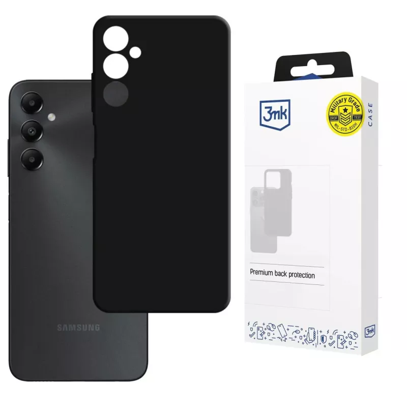 3MK PROTECTION Samsung Galaxy A05s - 3mk Hardy Mellow Case μαύρο