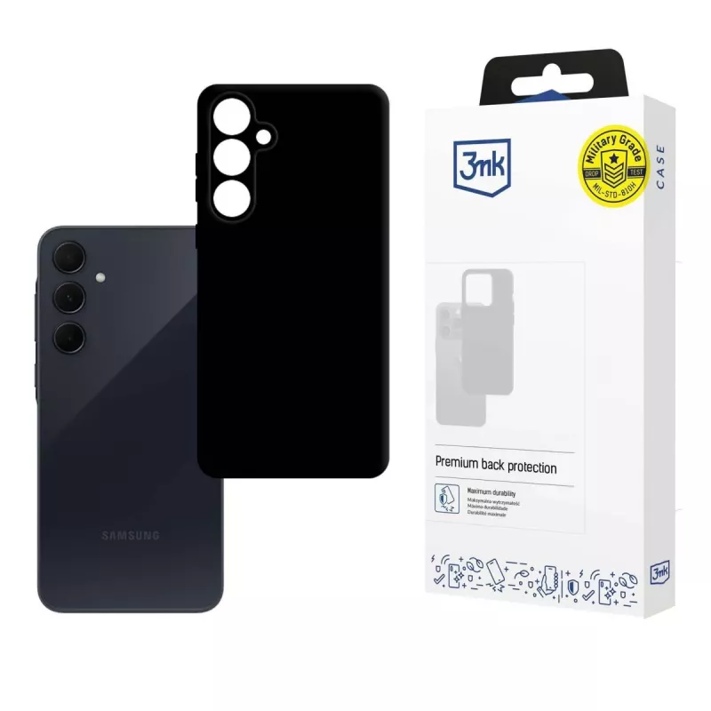 3MK PROTECTION Samsung Galaxy A35 5G - 3mk Hardy Mellow Case μαύρο