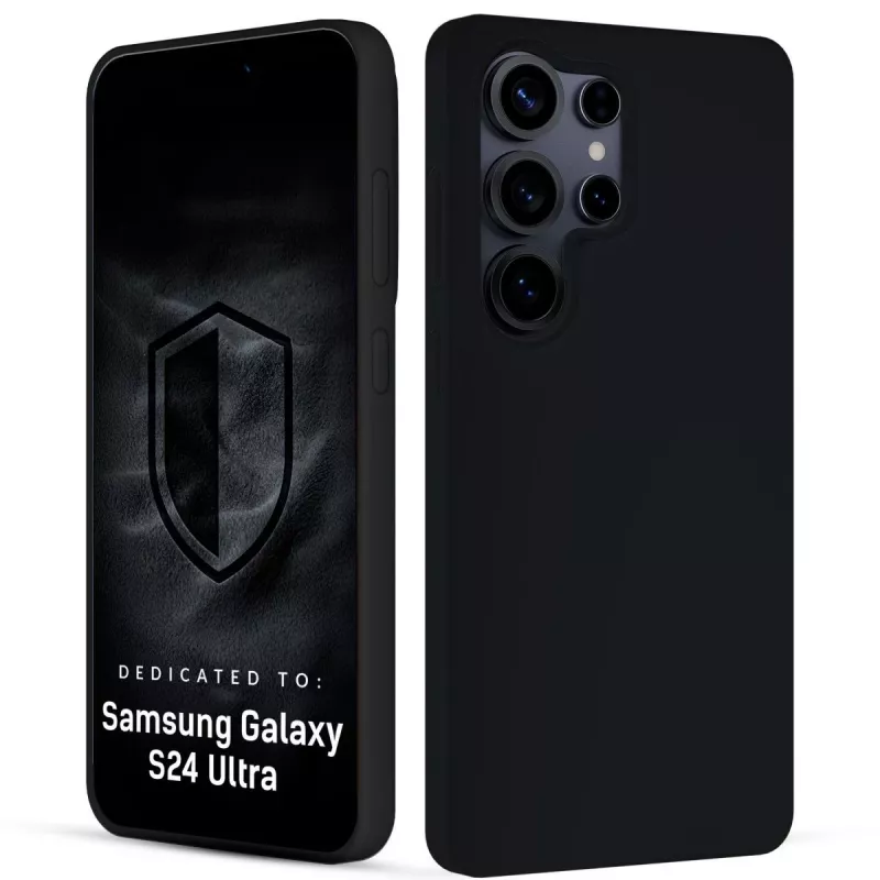 3MK PROTECTION Samsung Galaxy S24 Ultra - 3mk Hardy Mellow Case μαύρο