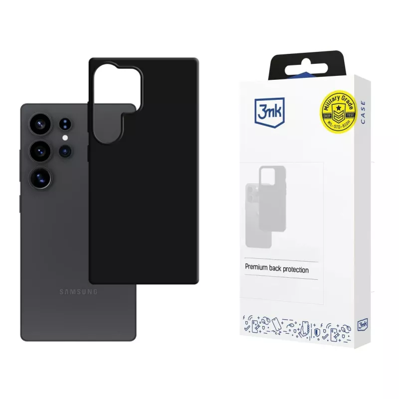 3MK PROTECTION Samsung Galaxy S25 Ultra - 3mk Hardy Mellow Case μαύρο