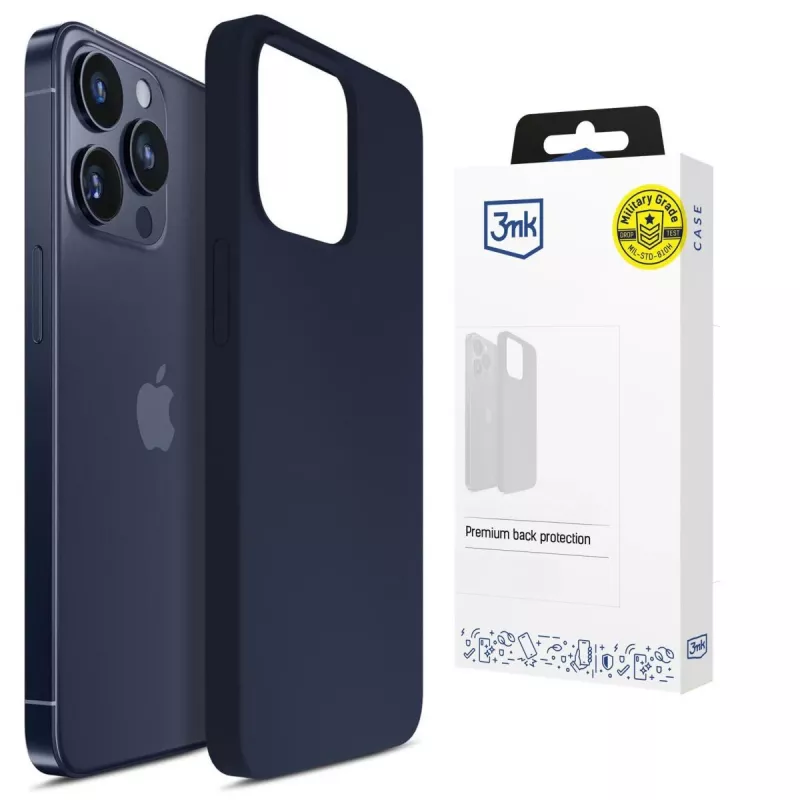 3MK PROTECTION Apple iPhone 16 Pro - 3mk Hardy Mellow Case σκούρο μπλε