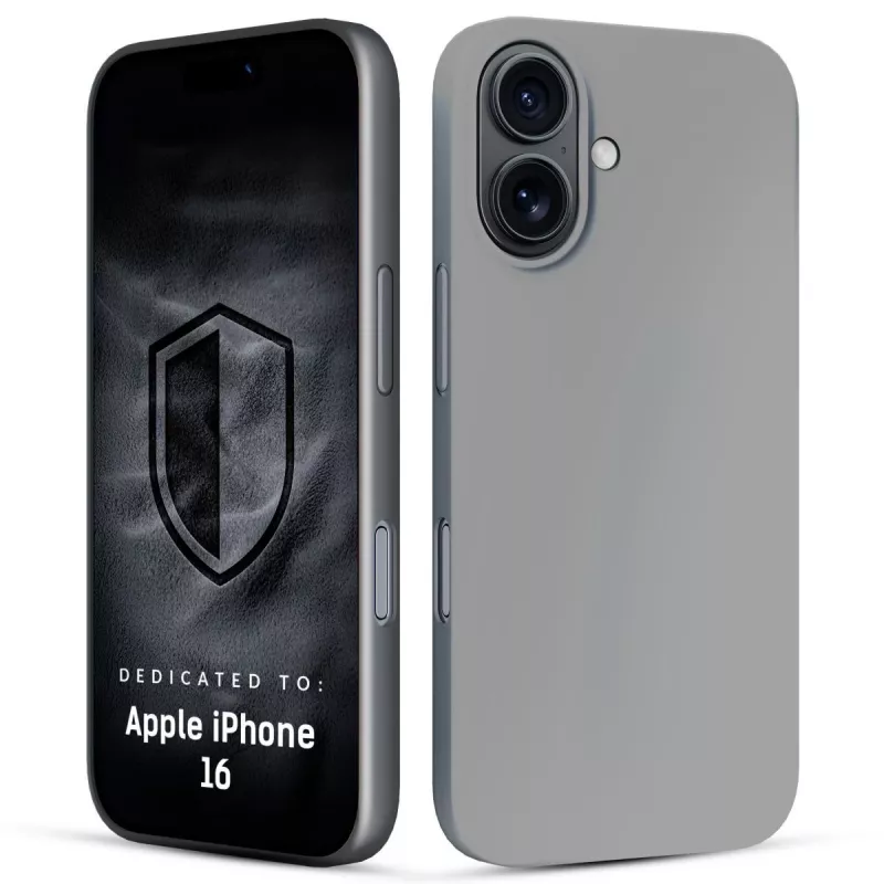 3MK PROTECTION Θήκη 3mk Hardy Mellow για Apple iPhone 16 Γκρι