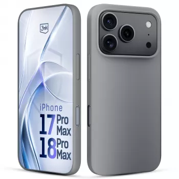 3MK PROTECTION Θήκη Hardy Mellow για Apple iPhone 17 Pro Max Γκρι