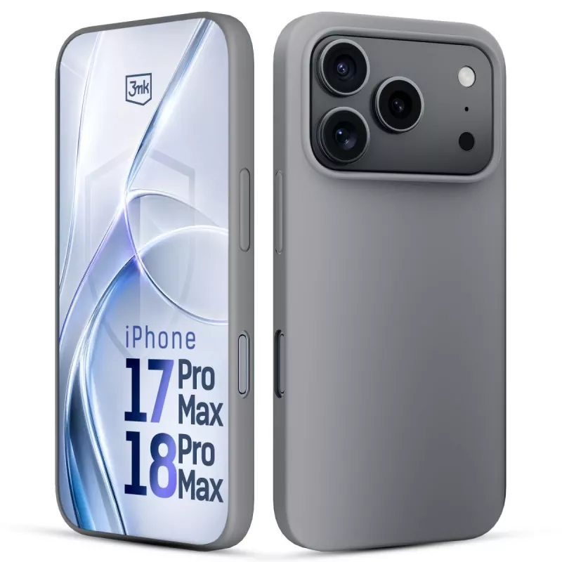 3MK PROTECTION Θήκη Hardy Mellow για Apple iPhone 17 Pro Max Γκρι