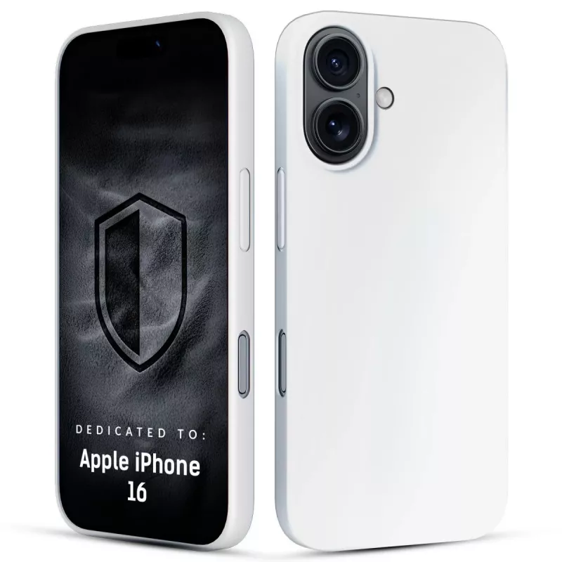 3MK PROTECTION Θήκη 3mk Hardy Mellow MagCase για Apple iPhone 16 Λευκό