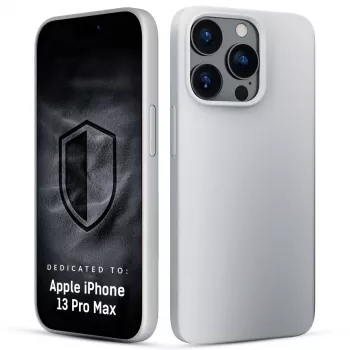3MK PROTECTION Θήκη Hardy Mellow MagCase για Apple iPhone 13 Pro Max Ασημί-Λευκό