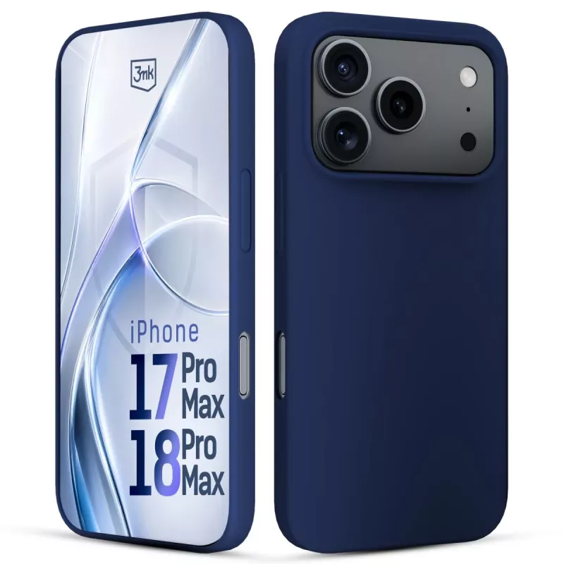 3MK PROTECTION Θήκη Hardy Mellow για Apple iPhone 17 Pro Max Σκούρο Μπλε