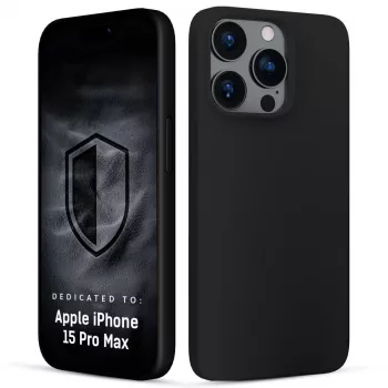 3MK PROTECTION Θήκη πλάτης Hardy Mellow MagCase για Apple iPhone 15 Pro Max Μαύρο