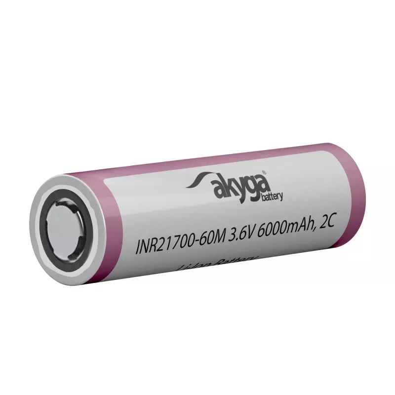 Akyga AKY2185 INR21700-60M 2C Μπαταρία Li-Ion 21700 3,6 V 6000 mAh