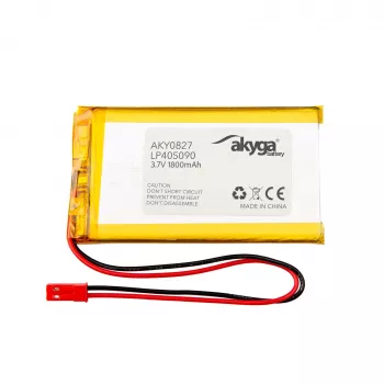 Akyga AKY0827 LP405090 Μπαταρία Li-Po 3,7 V 1800 mAh, PCM, JST 2,54 2-πολικό, 150 mm