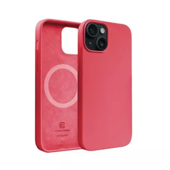 Crong Color Cover Magnetic Case για iPhone 15 Plus MagSafe (Ροζ)