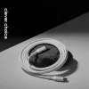 Crong Armor Link Καλώδιο USB-C σε USB-C 100W PD 5A 200cm Λευκό