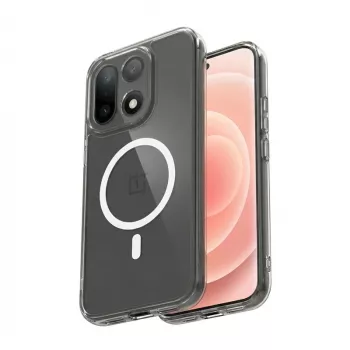 Crong Hybrid Clear Magnetic MagSafe Θήκη για OnePlus 15 (Διάφανη)