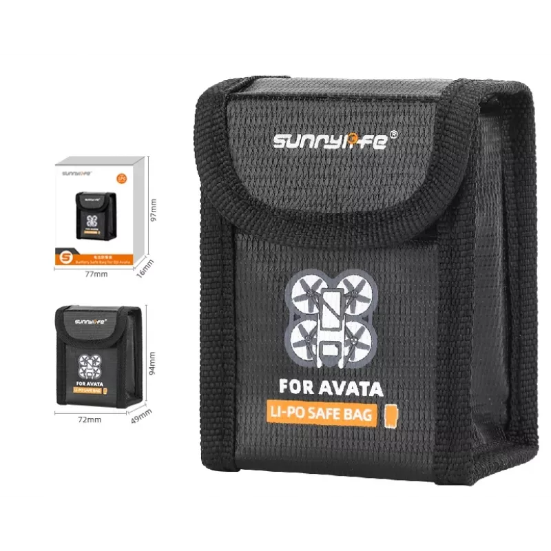 SUNNYLIFE Θήκη Προστασίας Μπαταρίας για DJI Avata Intelligent Flight Battery - Μαύρο