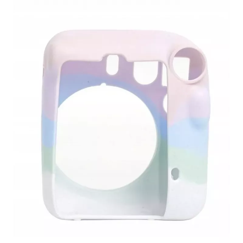 LOVEINSTANT Θήκη Σιλικόνης για Fujifilm Instax Mini 12 - Παστέλ Χρώματα