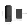 PULUZ θήκη προστασίας σιλικόνης για DJI Osmo Pocket 3 - μαύρο
