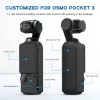 PULUZ θήκη προστασίας σιλικόνης για DJI Osmo Pocket 3 - μαύρο