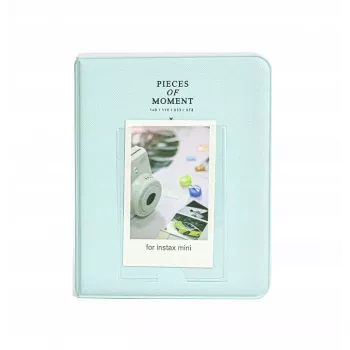 LOVEINSTANT Φωτογραφικό άλμπουμ 64 φωτογραφιών για Fuji Instax Mini 13 12 11 40 41 99 Evo Link / Πράσινο