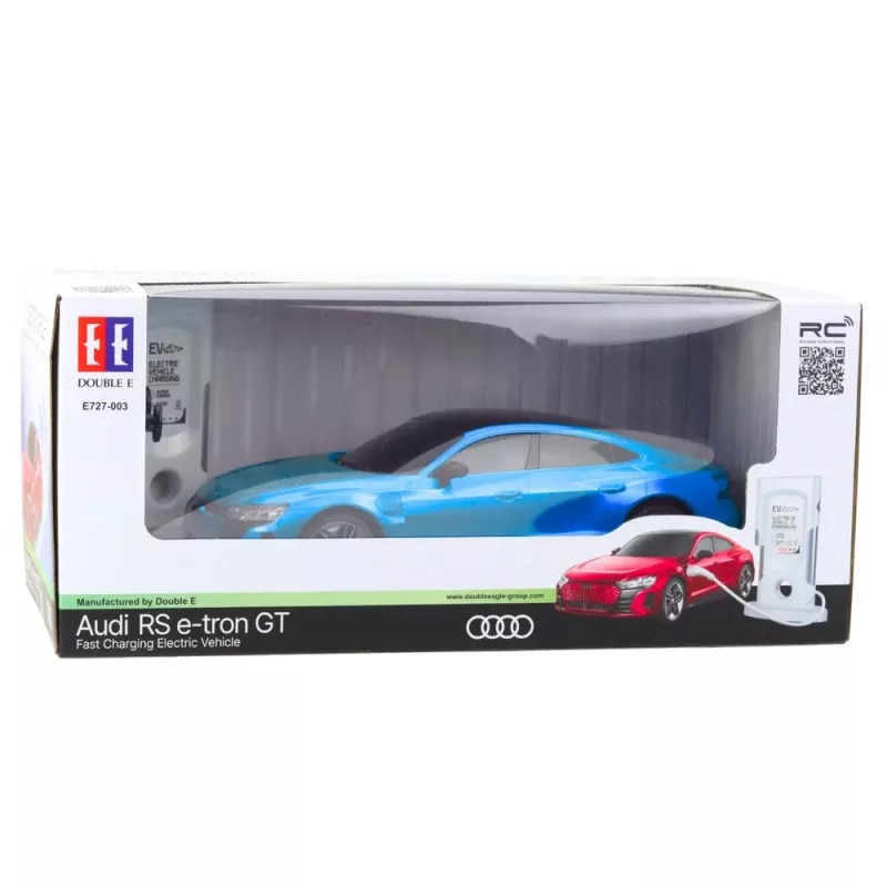 Double E Audi RS E-tron GT τηλεχειριζόμενο RC αυτοκίνητο μπλε 1:14