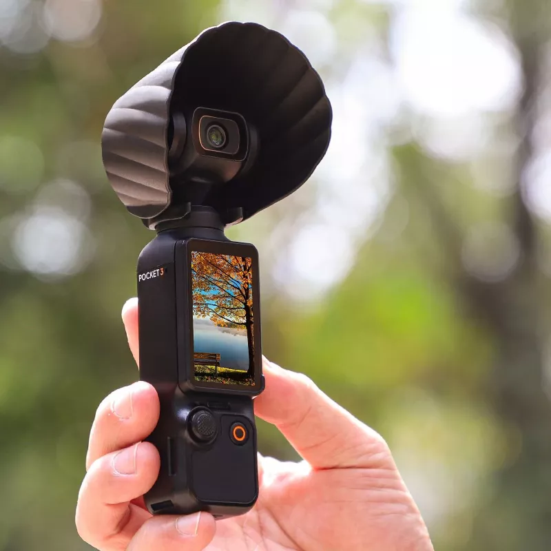 SUNNYLIFE Lens Sun Hood για DJI Osmo Pocket 3 - μαύρο