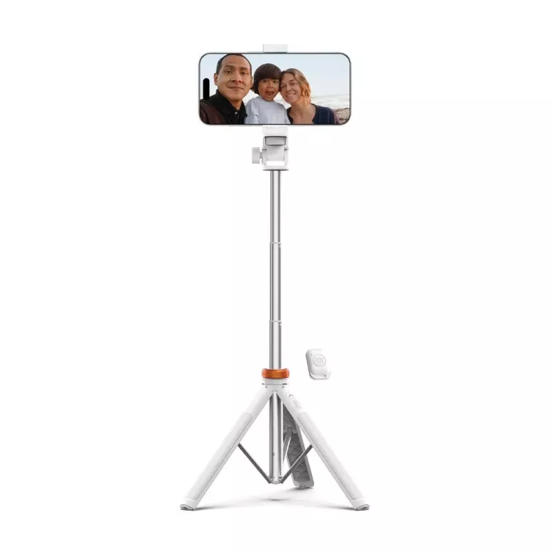 Tech-Protect L03S Selfie Stick Τρίποδο Λευκό