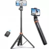 Tech-Protect L03S Selfie Stick Τρίποδο Λευκό