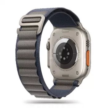 TECH-PROTECT Nylon Pro Λουράκι Apple Watch για Series 6/7/8/9/10/SE/Ultra 1/2 (44/45/46/49 mm) Navy/Γκρι