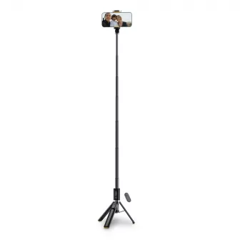 Tech-Protect L08S Selfie Stick Τρίποδο Μαύρο