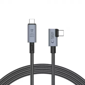 TECH-PROTECT ULTRABOOST MAX “L” Καλώδιο USB 4.0 8K 40Gbps USB-C PD 240W 150cm Γκρι
