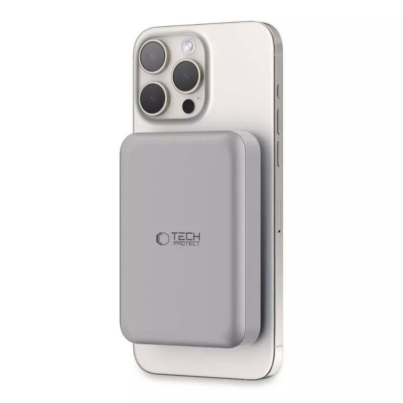 TECH-PROTECT PB11 LIFEMAG MagSafe Power Bank 10000mAh Τιτάνιο