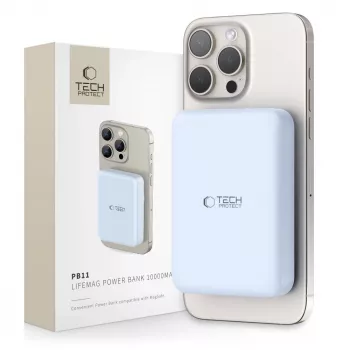 TECH-PROTECT PB11 LIFEMAG MagSafe Power Bank 10000mAh Μπλε