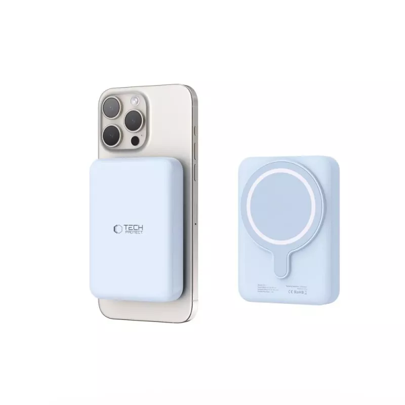 TECH-PROTECT PB11 LIFEMAG MagSafe Power Bank 10000mAh Μπλε